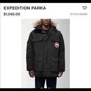 Canada goose parka